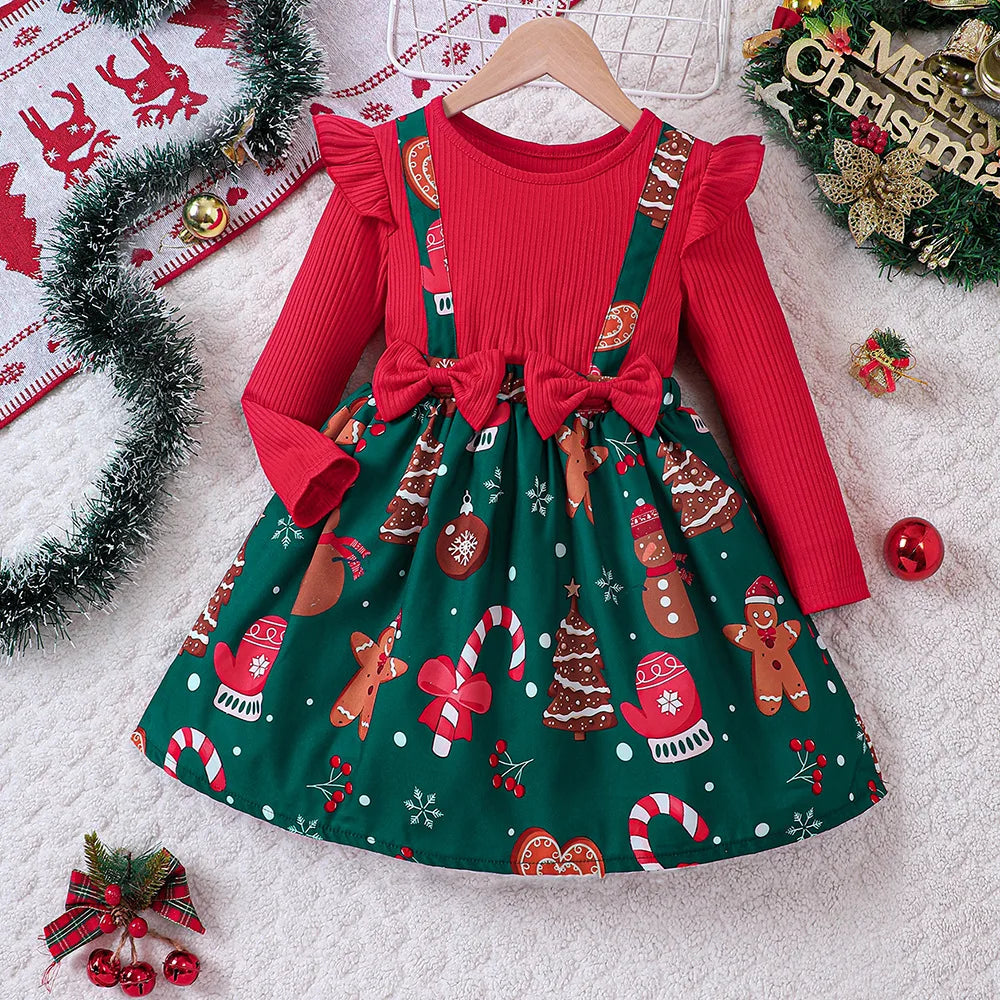 2026 New Year Dresses Princess Dress Red Long Sleeve Flying Sleeve Prom Evening Performance Carnival Christmas Party Clothing