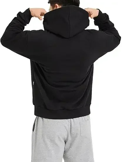 Khaki Hoodie Men Women Anime Character Print Pullover with Japanese Kanji Sleeve Design and Chest Logo Casual