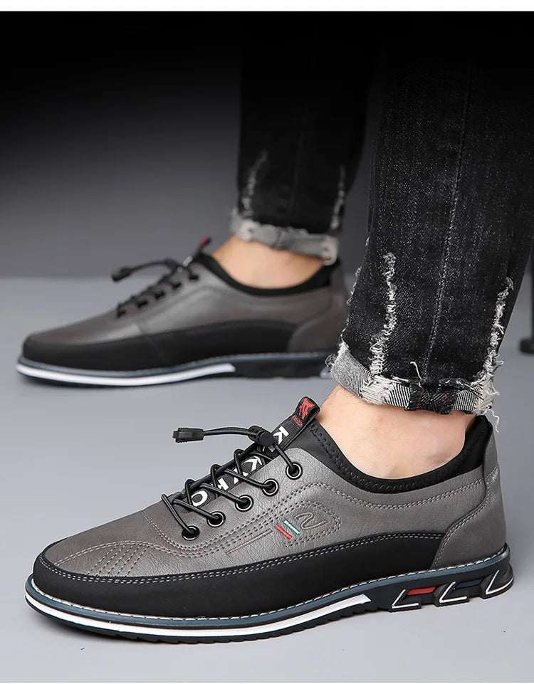 Large Size Men's Casual New Business Casual Board Shoes Non-Slip Comfortable Export Men's Shoes-1981