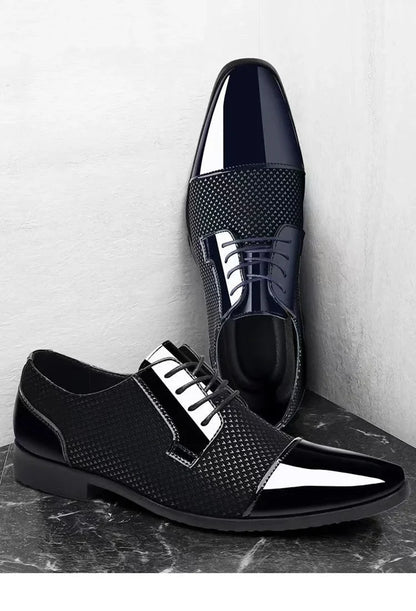 Dress Shoes Man Casual Business Pointed Toe Social Shoe for Men Breathable In Summer Leather Luxury Designer Clothing Low Price