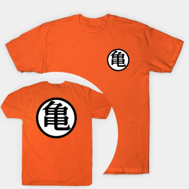T-shirt Master Roshi Printing Men's 2025 Summer Fashion Casual Oversized Y2K Streetwear