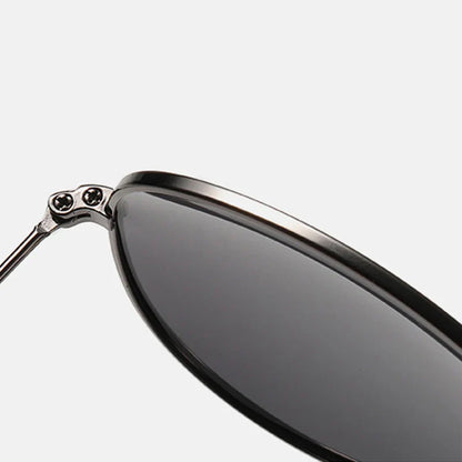 Sunglasses Men Metal Black Aviation Sun Glasses Male Fashion