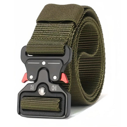 Men's Belt Outdoor Hunting Tactics Belt Multi functional Buckle Nylon Belt High Quality Marine Corps Canvas Belt