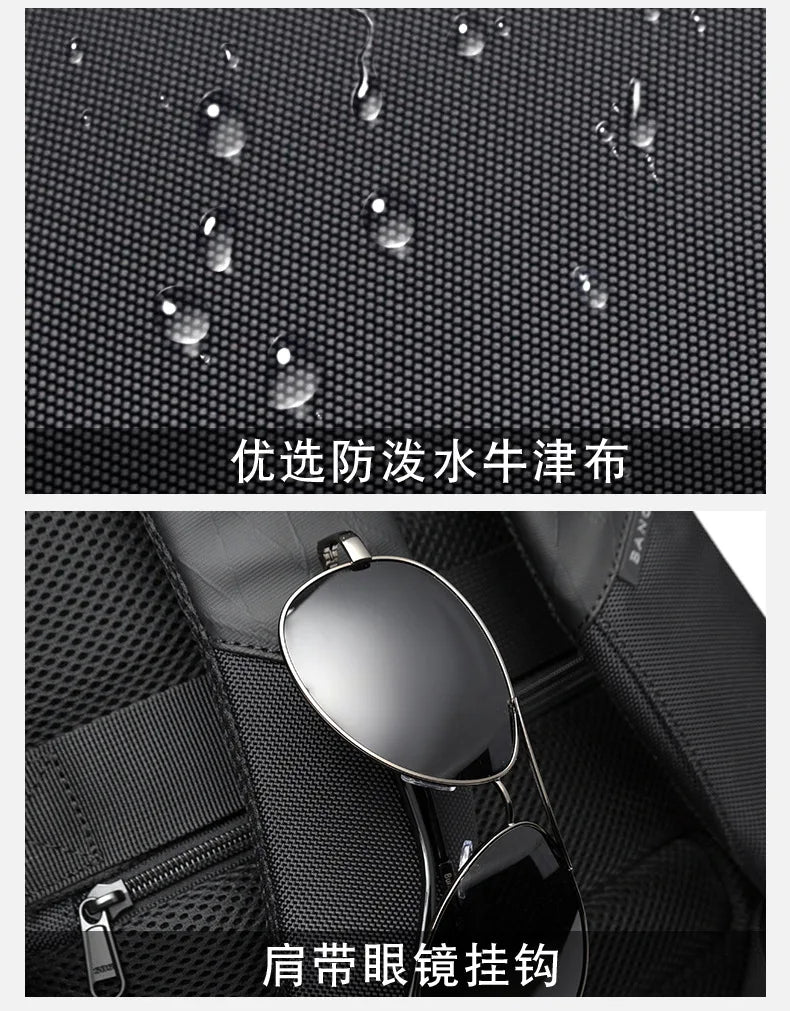 Men's Designer Laptop Bag School Bags for Boys Male Motorcycle Tactical Business Sports Travel Backpack Men
