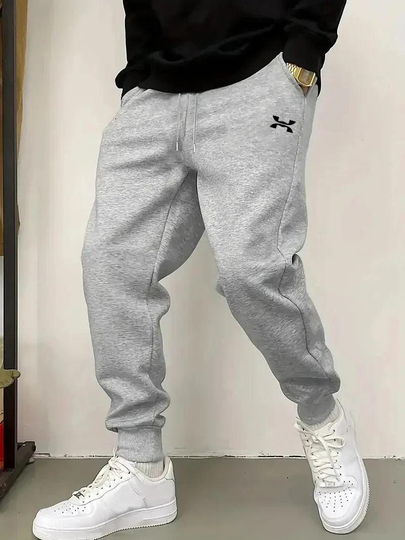 2026 Autumn/Winter New Men's Sportswear Pants, Outdoor Thickened Jogging Pants, Fashionable Men's and Women's Casual Pants