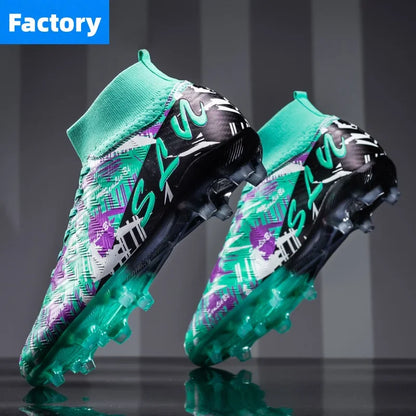 Professional Football Boots Men Soccer Shoes Society Football Cleats FG Lightweight Training Soccer Sneakers Outdoor Sports Shoe