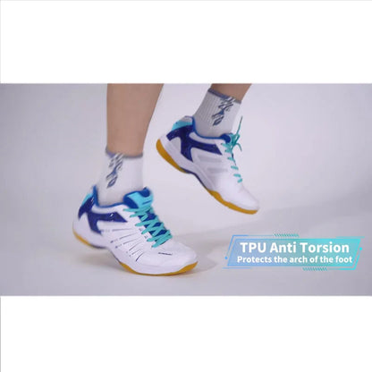 Badminton Shoes Sneakers Mens Tennis Breathable Anti-Slippery Sport Shoes for Men Women K-065D