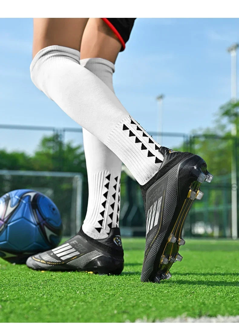 Men New Professional Football Boots Original Resistant Casual Grass Outdoor Non Slip High Quality Comfortable Male Soccer Shoes