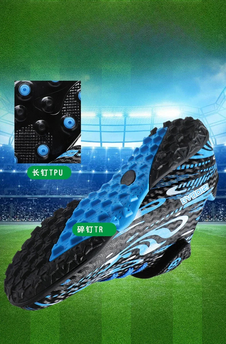 Kids Professional Soccer Shoes Indoor Men Football Field Boots Original Football Shoes TF/AG Society Cleats Grass Training Fast