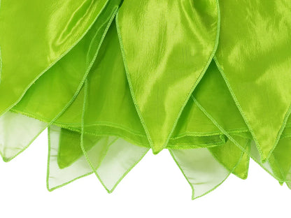 Disney Girls Cosplay Fada Tinker bell Vestido Crianças Princesa Fada das Flores Com Asas Fantasia Festa Tinkerbell Tinker Bell Vestido
