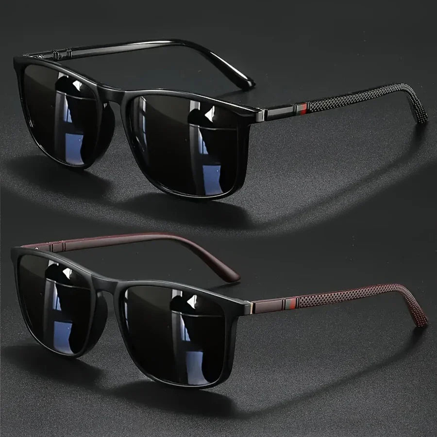 Luxury Square Vintage Polarized Cycling Sunglasses Men Women Fashion Travel Driving Fishing Sun Glasses Male Eyewear UV400