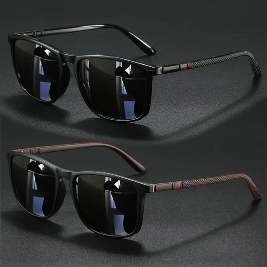 Luxury Square Vintage Polarized Cycling Sunglasses Men Women Fashion Travel Driving Fishing Sun Glasses Male Eyewear UV400