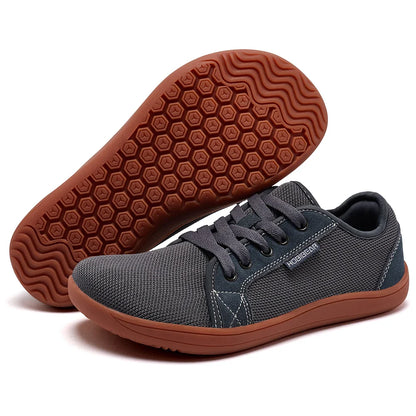 Unisex Wide Toe Barefoot Shoes for Men Women Outdoor Trail Running Minimalist Walking Shoes Lightweight and Breathable