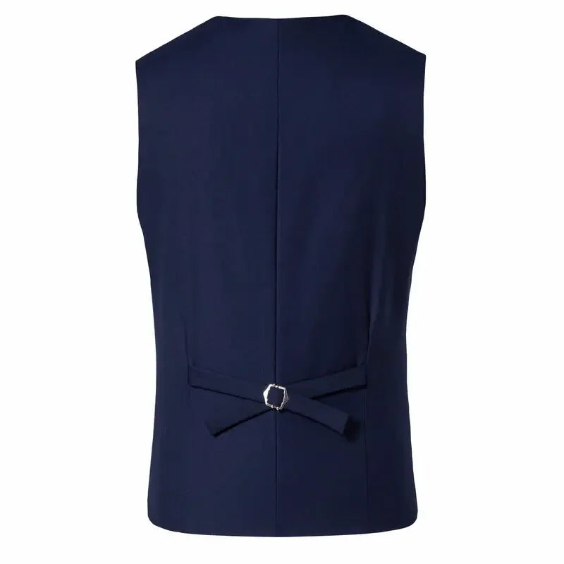 Suit Men's (Blazer+ Vest + Trousers) Fashionable Business Solid-color Wedding British-style Workwear, Casual Performance Suit