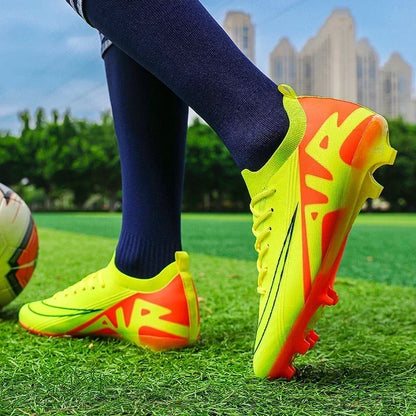 Football Boots Men Training Sport Non-Slip Grass Unisex Outdoor Ultralight Soccer Shoes Sports Shoes Breathable Drop Shipping