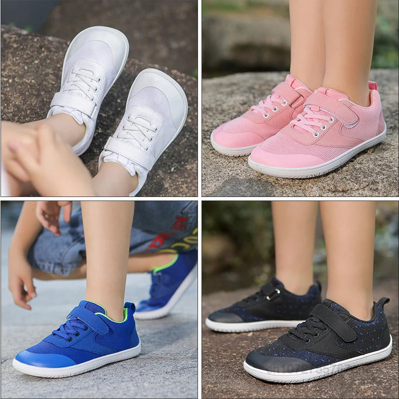 Toddler/Little/Big/Kid Wide Barefoot Shoes | Boys/Girls Minimalist Sneakers | Splay Naturally | Lightweight Girls Boys Sneakers