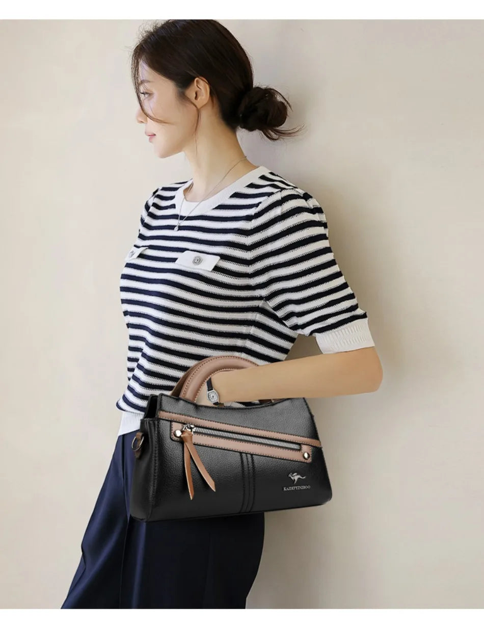 Genuine Brand Luxury Handbags Women Bags Designer HIgh Quality Leather Crossbody Bags for Women 2024 Shoulder Bag Sac A Main