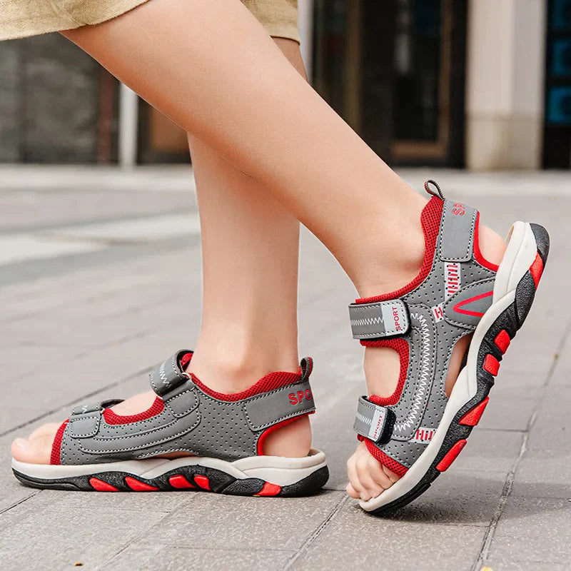 Arrived Fashion Children's Sandals Summer Kids Open Toe Casual Breathable Shoes Non-Slip Beach Sandals Boys Girls Sneakers