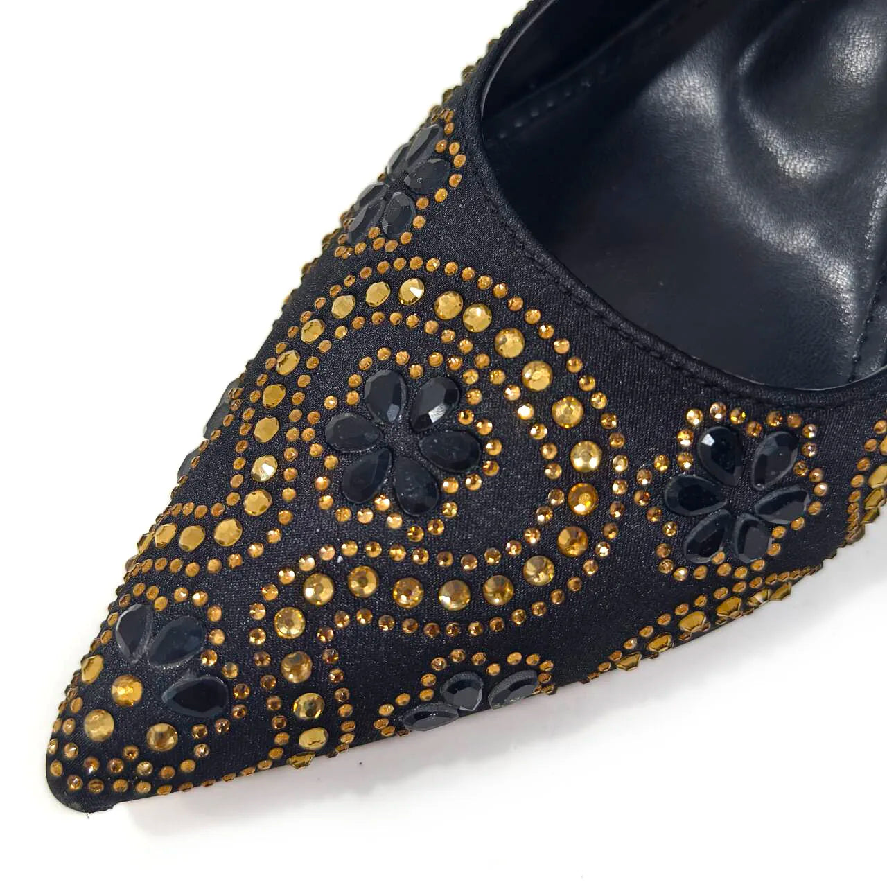 2024 Summer New Design Specials Italian Women Shoes and Bag Set in Royal Green Color Comfortable Heels With Rhinestone for Party