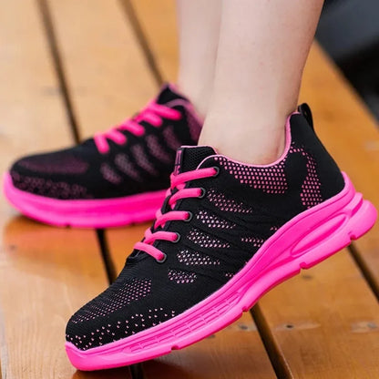 New Pink Work Shoes Women Work Sneakers Steel Toe Shoes Anti-smash Anti-puncture Safety Shoes Man Women Protective Shoes