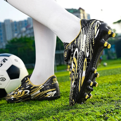 Kids Professional Soccer Shoes Indoor Men Football Field Boots Original Football Shoes TF/AG Society Cleats Grass Training Fast