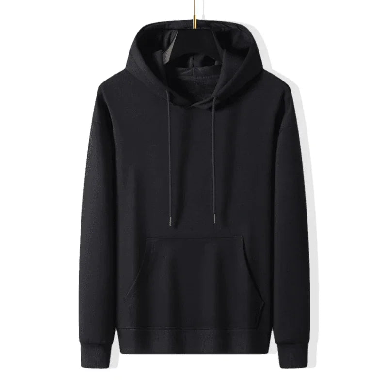 Men's Plus Size Sweatshirt 110-185KG Comfortable Cotton Casual Hoodies Autumn Winter Daily Outdoor Travel Tops Male Clothing