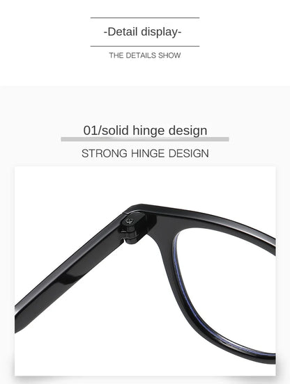 2024 New Fashion Y2K Style Glasses Frame Retro Square Glasses for Women Lady Decorative Eyeglasses Korean Powder Blusher Eyewear