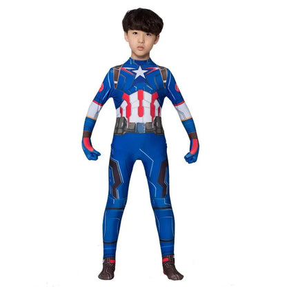 Superhero Spiderman Cosplay Costume Iron Man Black Panther Zentai Jumpsuit Bodysuit Halloween Party Costumes Good Quality
