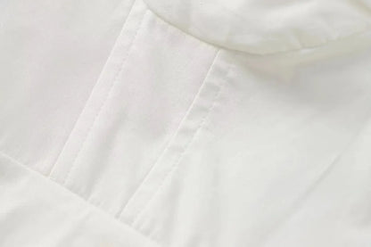 White Smocked Strappy Camisole Women's Sexy Sleeveless Ruffle Slim Bra Solid Color Streetwear Y2k Women's Tops Camisole