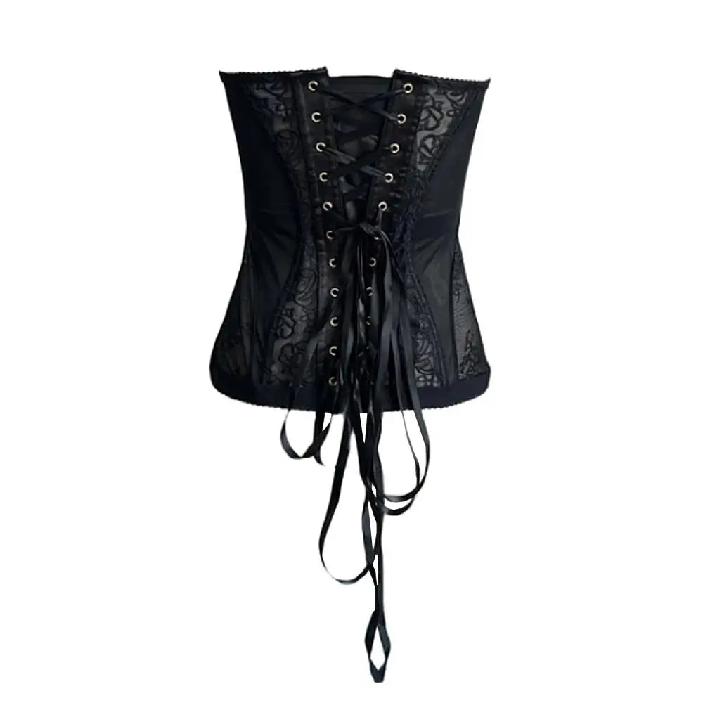 Tight Corset Strapless Top Sleeveless Boobs Street Trendy Vest Sexy Lace Hollow Fashion Spicy Girl Strapless Chic Party Top