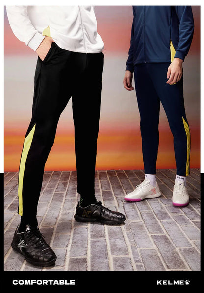 Football Training Leggings 2024 Spring Summer Breathable Elastic Sports Pants Football Competition Jogging Pants