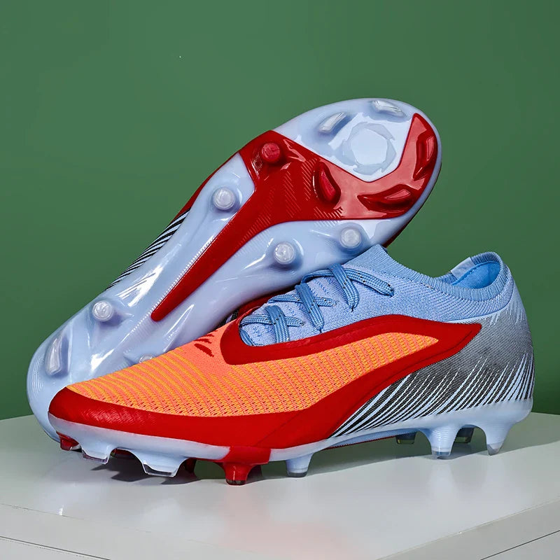 New Men's Football Boots Cleats Non-Slip Sneakers Training Soccer Shoes Top Quality FG Wholesale Drop Shipping Unisex Adult