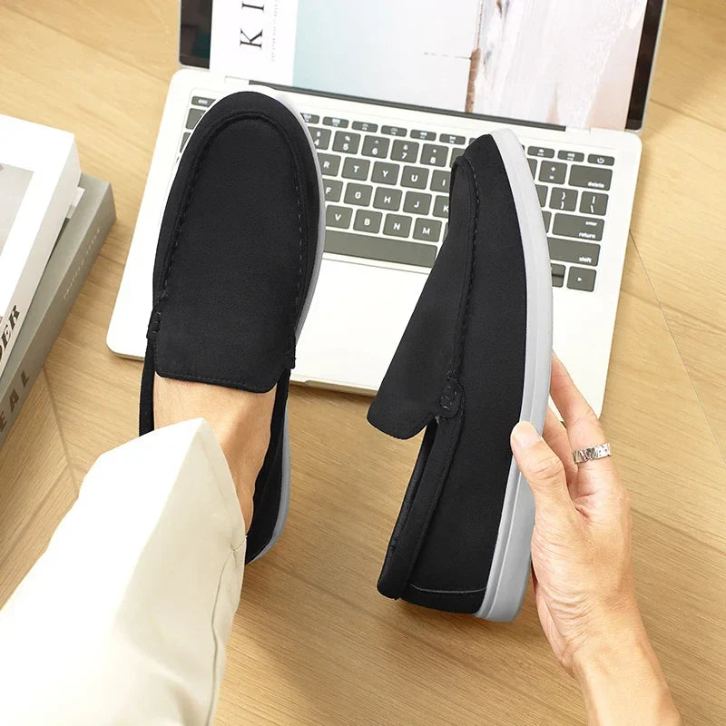 Mens Loafers Summer Dress Shoes Work Casual Office Business Sneakers Outdoor Walking Sport Luxury Designer Platform Tennis
