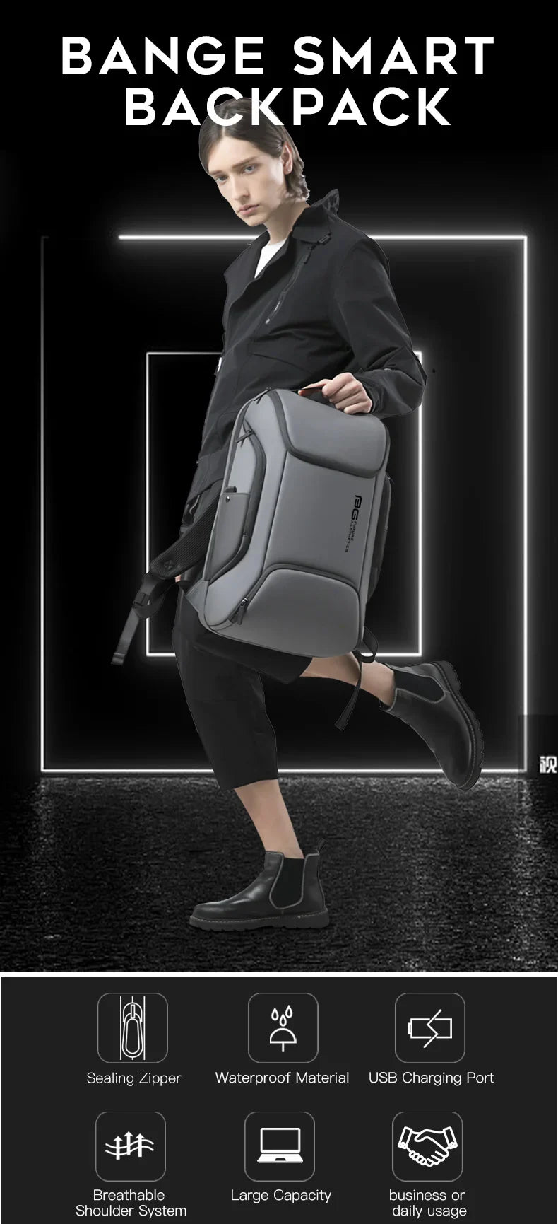 New Arrival Laptop Backpacks Multifunctional with WaterProof Big Capacity Daily Work Business Backpack Back Pack Mochila