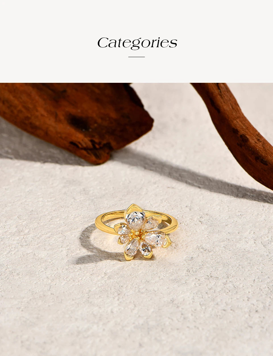 925 Sterling Silver Luxury Women Ring Flowers D VVS1 Moissanite Pear-cut Engagement Band Anniversary Gift Fine Jewelry