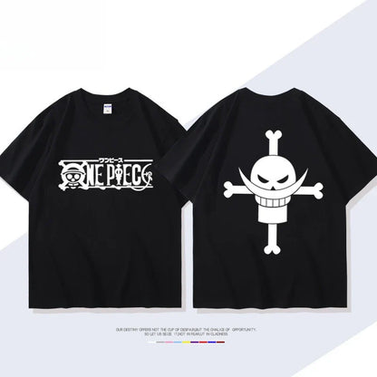 Printed Short Sleeve T-shirt Men's Women's Fashion Loose Cotton Top
