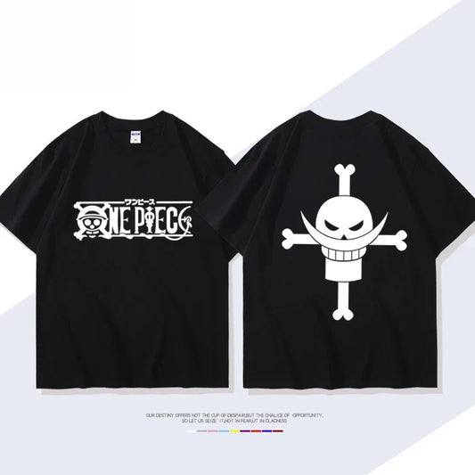 Printed Short Sleeve T-shirt Men's Women's Fashion Loose Cotton Top