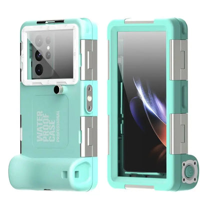 Bluetooth 30 Meter Deep Waterproof Case For iPhone 17 Air 16 15 14 13 12 Pro Max 11 Samsung Galaxy S25 S24 S23 S22 Ultra Note 20
