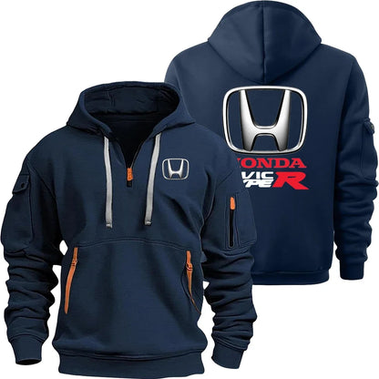 Men's Half-Zip Hoodie Spring Men's Sportswear 2026 New Casual Sports Hoodie
