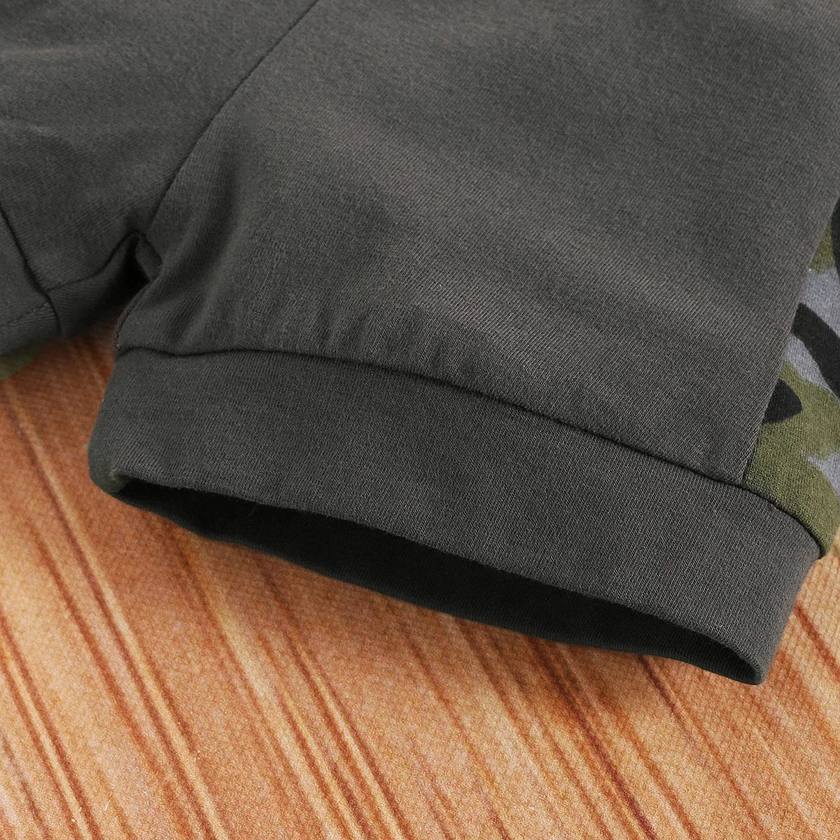 Newborn Baby Boys 2PCS Clothing Set Camouflage Hooded Vest+Shorts Cool Infant Boy Summer Outfits for Infant Baby Boy 0-18 Months
