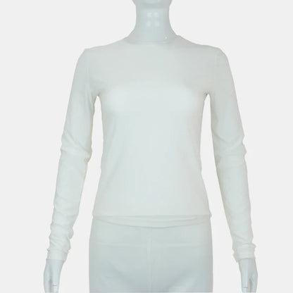 Woman Clothing Long Sleeve T-shirt Slim Fit Tops Female O-Neck Close-fitting Tee Shirt Street Wear 2024 Y2K Qtraf 2408