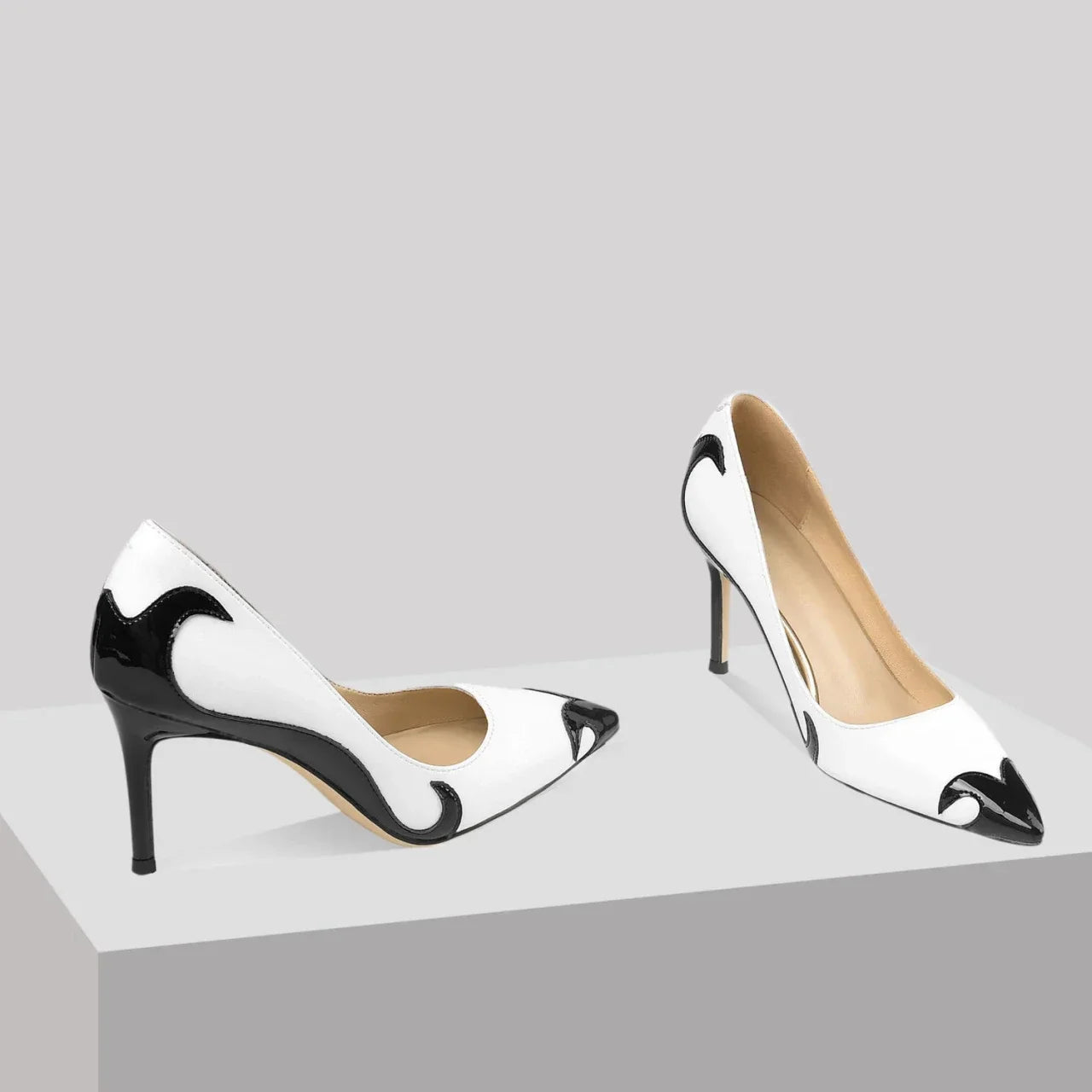 Verão Novas Sandálias Femininas de Bico Fino com Salto Agulha Sapatos Femininos de Salto Alto para Banquetes e Festas Sapatos de Casamento da Moda Scarpins 6,5-9cm
