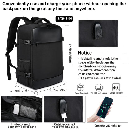 ryanair 40x20x25 and easyjet 45x36x20 Cabin Bag Travel Backpack unisex Laptop Backpack outdoor travel backpack Student.School