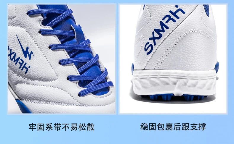 Double Star Men's Genuine TF Turf Soccer Shoes, for Primary School Students, Teenagers, Adults & Kids, Professional Training and