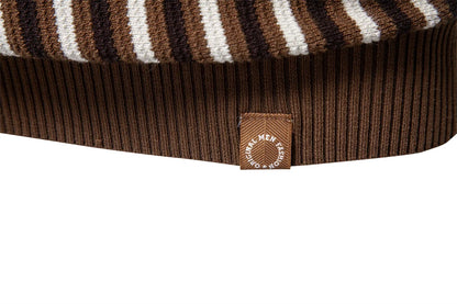 Summer Men's Polo Shirts 2026 Stripe Design Ice Silk Short Sleeve Cool Touch Breathable Casual Outdoor Polo Shirt for Men
