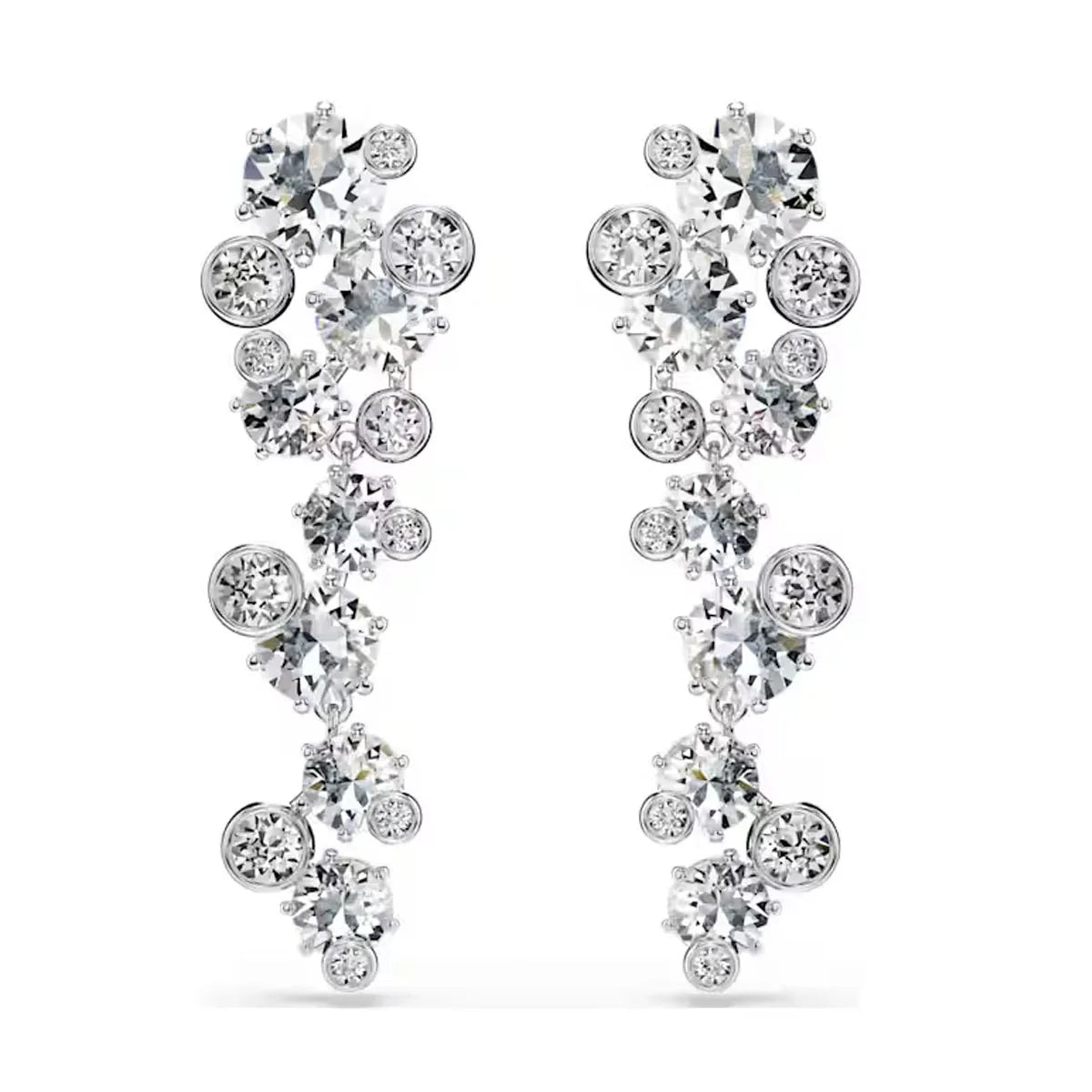 New Jewelry Fashion Unique Chain with Pearl Necklace Long Earrings Bracelet Ring Luxury Brand Jewelry Set Memorial Gift