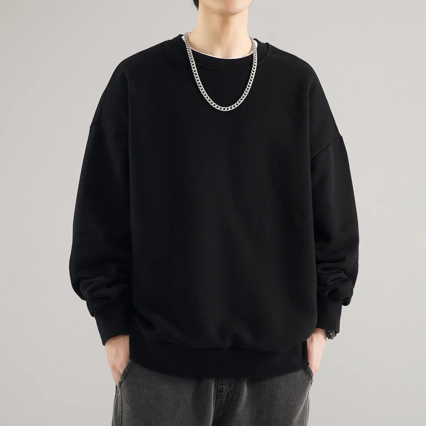 Man Oversized Tshirt Summer Men clothing Unisex Long sleeve tee Streetwear Harajuku Goth Punk Tops Dark Y2k Loose Anime T-Shirts