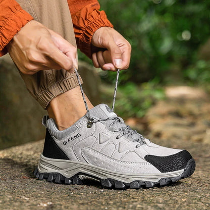 Tênis de Aventura PLUS SIZE Masculino Feminino Aderência Durável Antiderrapante Cadarço Conforto Ideal para Botas de Caminhada ao Ar Livre Calçados Masculinos