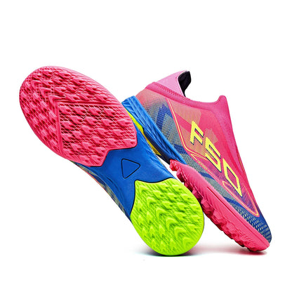 Breathable men's soccer shoes TF with broken nails, outdoor sports shoes, wear-resistant and non slip, suitable for all seasons