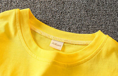 Summer New Baby Boy clothes set Child Pure cotton Fashion Dinosaur Print Short Sleeve 2-piece set cozy Children's clothing